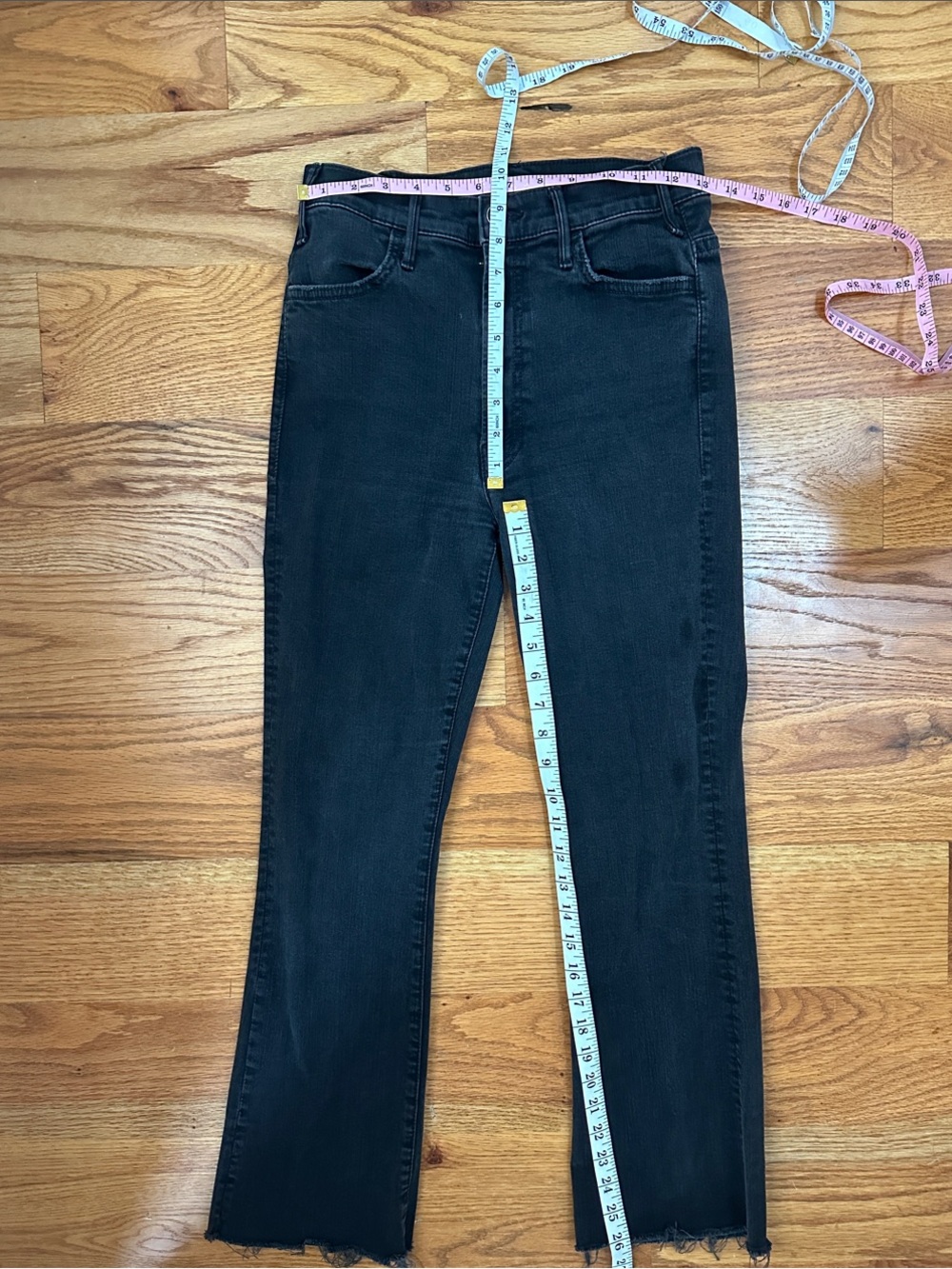 MOTHER “the hustler ankle fray” size 26 - Picture 2 of 5